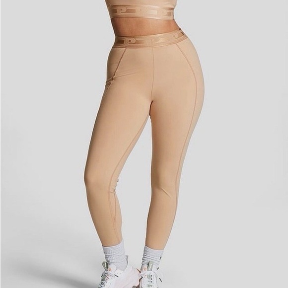 PINK Victoria's Secret Pants - Victoria Secret PINK Ultimate Leggings in Tan